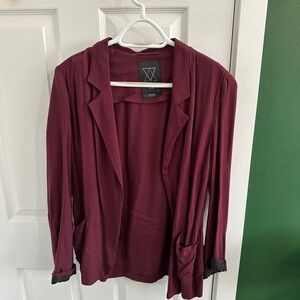 Talula Deep Red Blazer